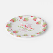 Assiettes En Carton Fraise Berry Sweet Berries rouges Anniversaire (Angle)