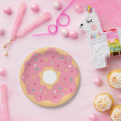 Assiettes En Carton Fraise rose (Fête)