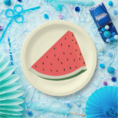 Assiettes En Carton Fraise savoureuse - sucrée - (Fête)