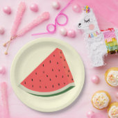 Assiettes En Carton Fraise savoureuse - sucrée - (Fête)