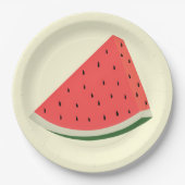 Assiettes En Carton Fraise savoureuse - sucrée - (Devant)