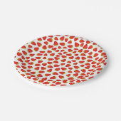 Assiettes En Carton Fraises (Angle)