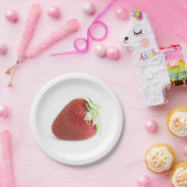 Assiettes En Carton Fraises (Fête)