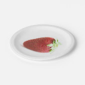 Assiettes En Carton Fraises (Angle)