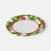 Assiettes En Carton Fraises (Angle)