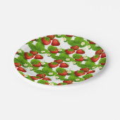 Assiettes En Carton Fraises (Angle)