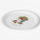 Assiettes En Carton Fraises fraîches cuites dans un seau Anniversaire (Angle)