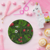 Assiettes En Carton Fraises sauvages (Fête)