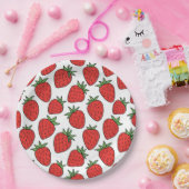 Assiettes En Carton Framboise | Décor Fruit À Thème De Fruit (Fête)