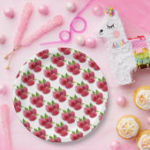 Assiettes En Carton Framboises (Fête)