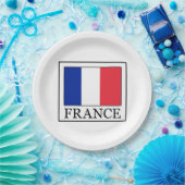 Assiettes En Carton France (Fête)