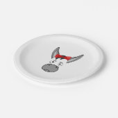 Assiettes En Carton Frankenstein Halloween (Angle)