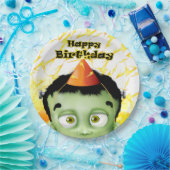 Assiettes En Carton Frankenstein Monster Halloween fête d'anniversaire (Fête)