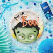 Assiettes En Carton Frankenstein Monster Peek A Boy Birthday Party (Fête)