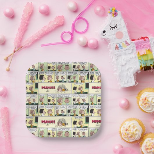 Assiettes En Carton Franklin, Pepperment Patty & Marcie | Classe mathé (Fête)