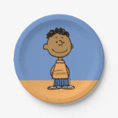 Assiettes En Carton Franklin Smiling (Devant)