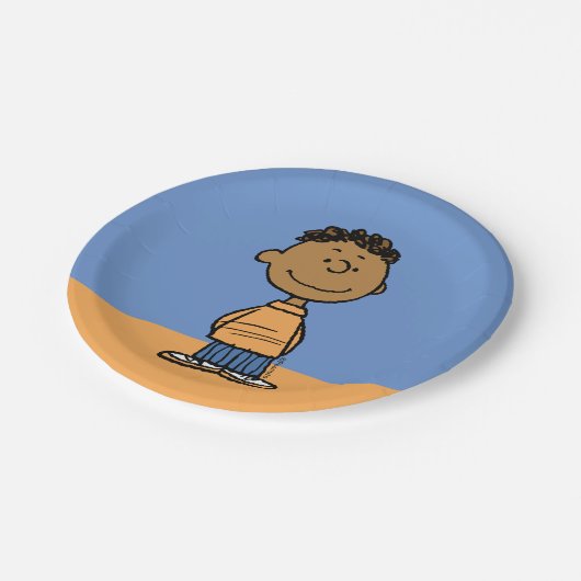 Assiettes En Carton Franklin Smiling (Angle)