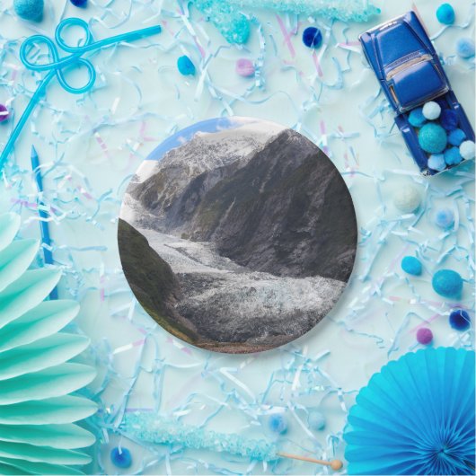 Assiettes En Carton Franz Josef Glacier, Nouvelle-Zélande (Fête)