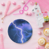 Assiettes En Carton Frappe éclair choquante (Fête)