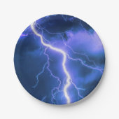 Assiettes En Carton Frappe éclair choquante (Devant)