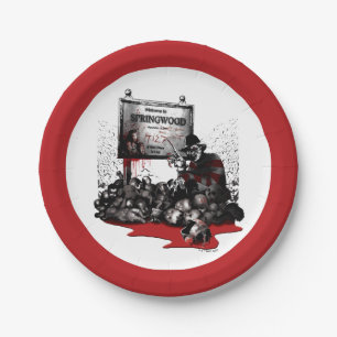 Assiettes En Carton Freddy contre Jason   Bienvenue à Springwood