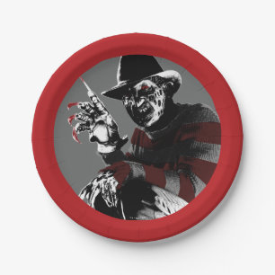 Assiettes En Carton Freddy contre Jason   Freddy Seeing Red