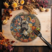 Assiettes En Carton French Bulldog Frenchie Garden Tapestry Anniversai