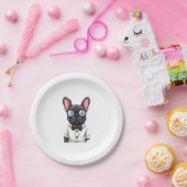 Assiettes En Carton Frenchie The Gentlemen Copy (6) (Fête)