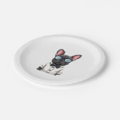 Assiettes En Carton Frenchie The Gentlemen Copy (6) (Angle)