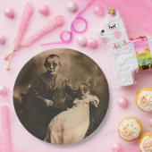 Assiettes En Carton Frères zombies (Fête)