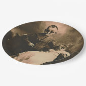 Assiettes En Carton Frères zombies (Angle)