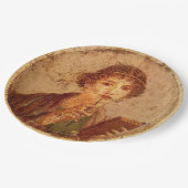 Assiettes En Carton Fresco of sappho in Pompeii (Angle)