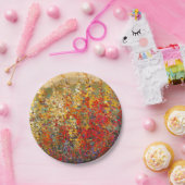 Assiettes En Carton Fresque du jardin lumineux des Fleurs sauvages du (Fête)