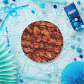 Assiettes En Carton Fried Bacon Breakfast Series (Fête)