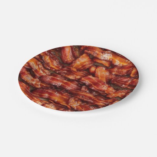 Assiettes En Carton Fried Bacon Breakfast Series (Angle)