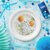 Assiettes En Carton Fried eggs (Fête)