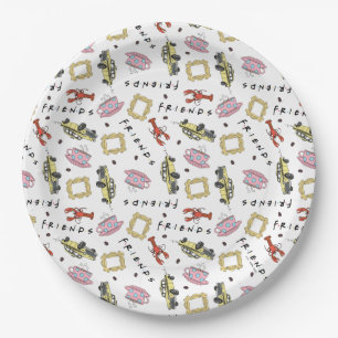 Assiettes En Carton FRIENDS™ Celui avec l'anniversaire