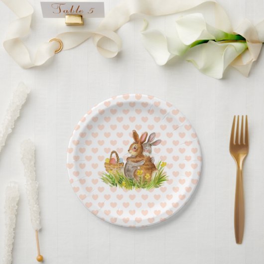 ASSIETTES EN CARTON FRIENDS - EASTER (Mariage)