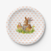 ASSIETTES EN CARTON FRIENDS - EASTER (Devant)