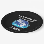 Assiettes En Carton Friture de poissons de retraite d'anniversaire de (Angle)