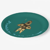 Assiettes En Carton Froehliche Weihnachten - Fractal Inuit Hunter (Angle)