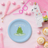 Assiettes En Carton Frog Price Boys (Fête)