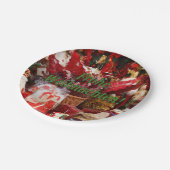 Assiettes En Carton Frohe Weihnachten ! Joyeux Noël en allemand (Angle)