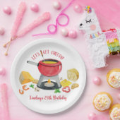 Assiettes En Carton Fromage Fondue Party (Fête)