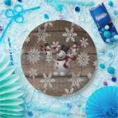 Assiettes En Carton Frosty Le Snowman (Fête)