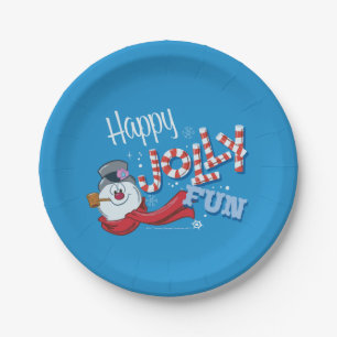 Assiettes En Carton Frosty the Snowman™ Joyeux Jolly Fun