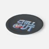 Assiettes En Carton Frosty the Snowman™ | Refroidissement (Angle)