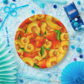 Assiettes En Carton Fruit (Fête)