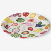 Assiettes En Carton Fruit (Angle)