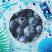 Assiettes En Carton Fruit aux bleuets (Fête)